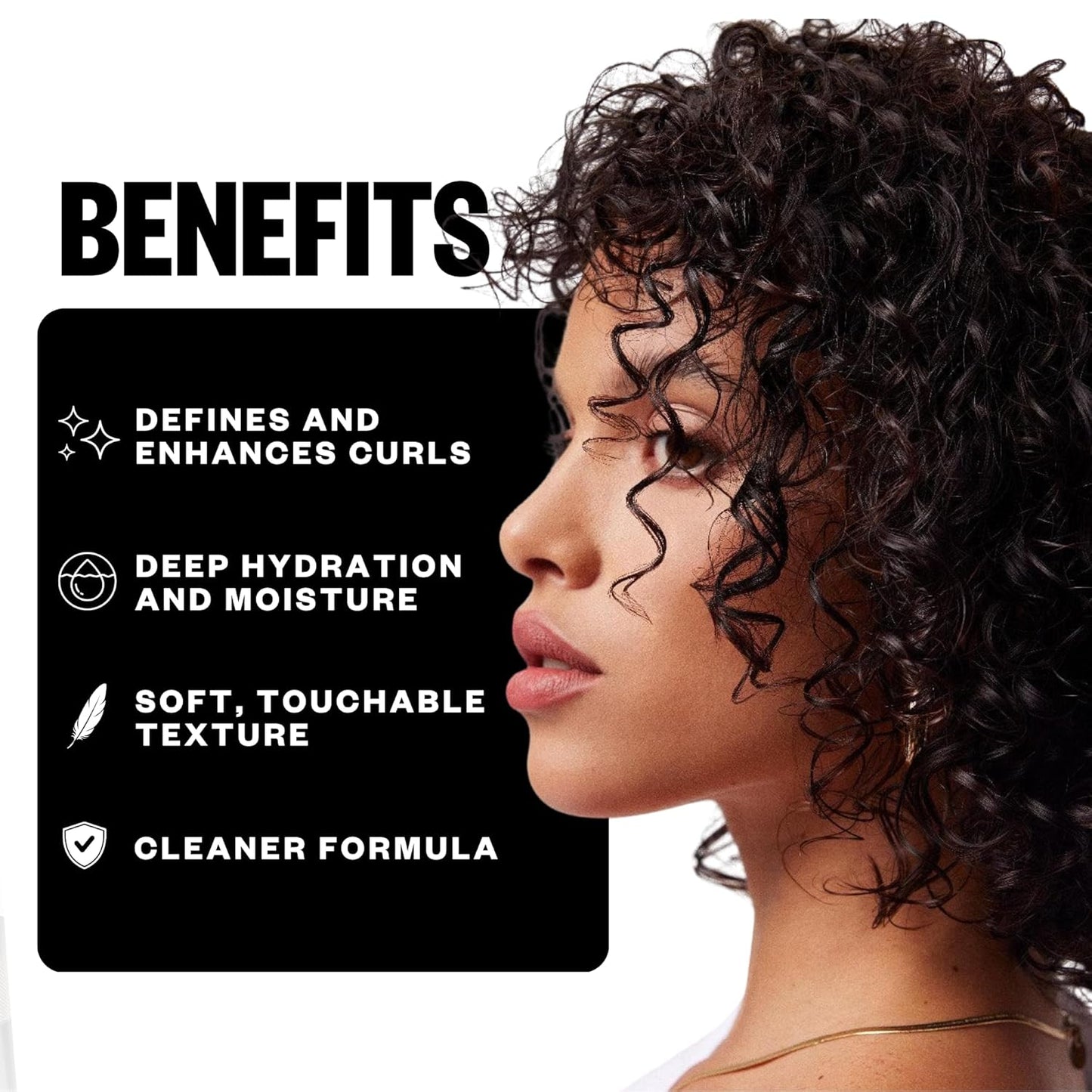 IGK Curl Cream | Whipped Leave-In Conditioner for Curly, Wavy & Coily Hair - 10 Butters & Oils, Vegan, 5.5 Oz