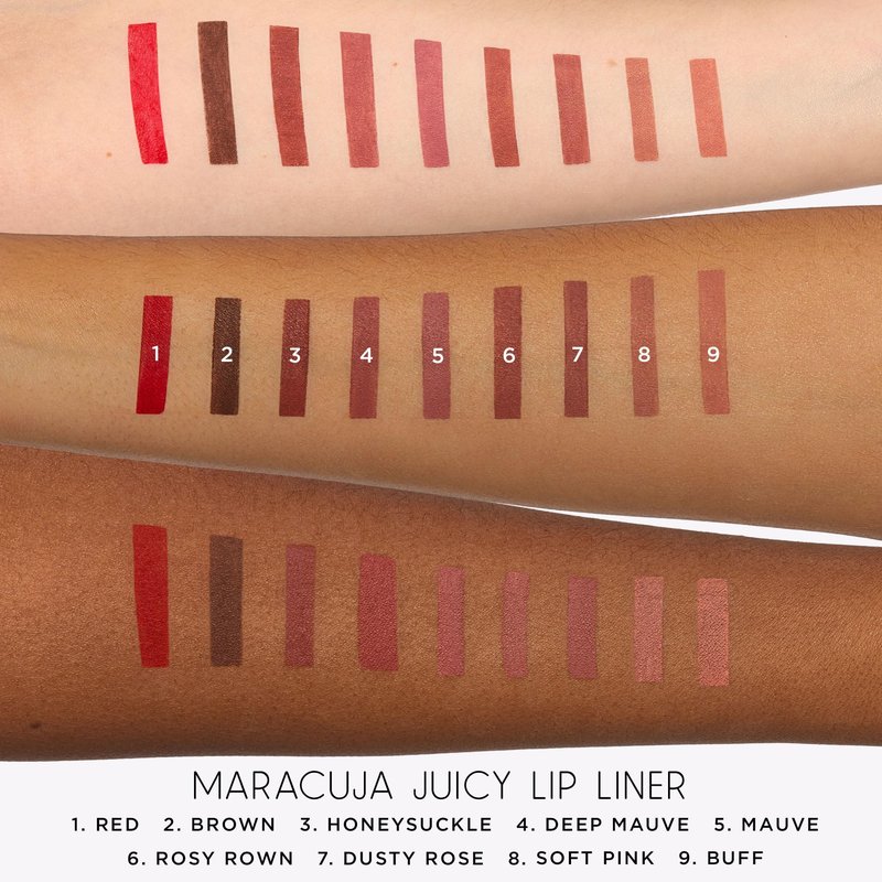 tarte maracuja juicy lip liner – Creamy, Matte, Lip Liner with Hyaluronic Acid with Vitamin E, Vegan & Cruelty-Free, full size, buff