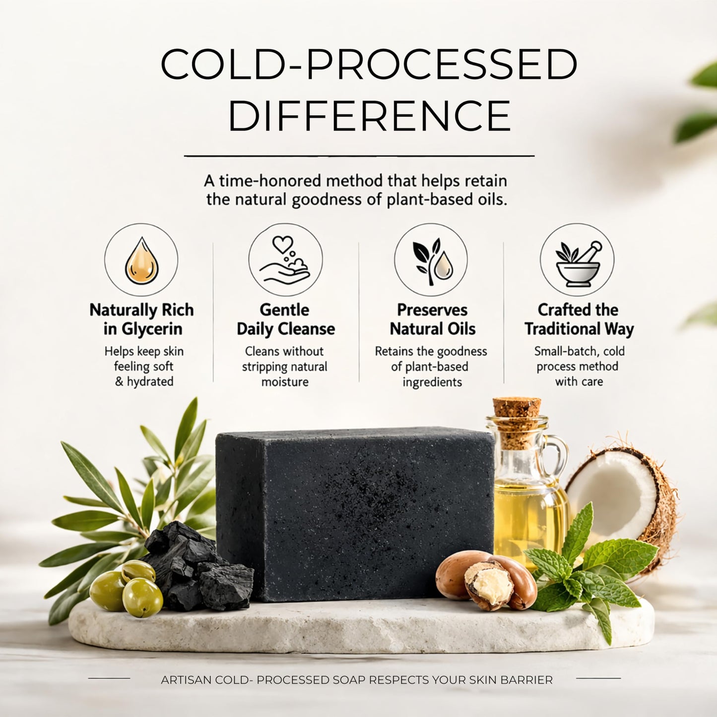 Destiny Boutique Charcoal Facial Soap DETOX,6 Ounce (Pack of 2)