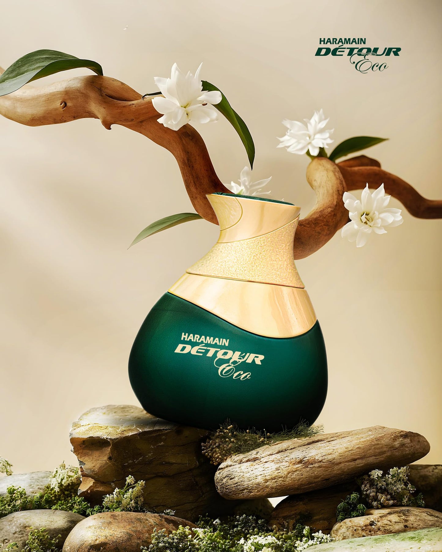 Al Haramain Detour Eco Eau de Parfum Spray for Unisex, 3.4 Ounce
