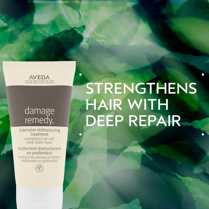 Aveda Damage Remedy Intensive Restructuring Treatment | Deep Repair Treatment for Damaged Hair | Strengthens Damaged Hair | With Quinoa Protein | 98% Naturally Derived*, 5 Fl Oz