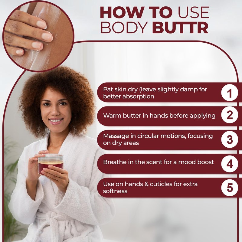 BE BEAUTIFUL EXTENSIONS body butter strawberry scent long -lasting fragrance,hydrate skin jojoba oil and more 8oz