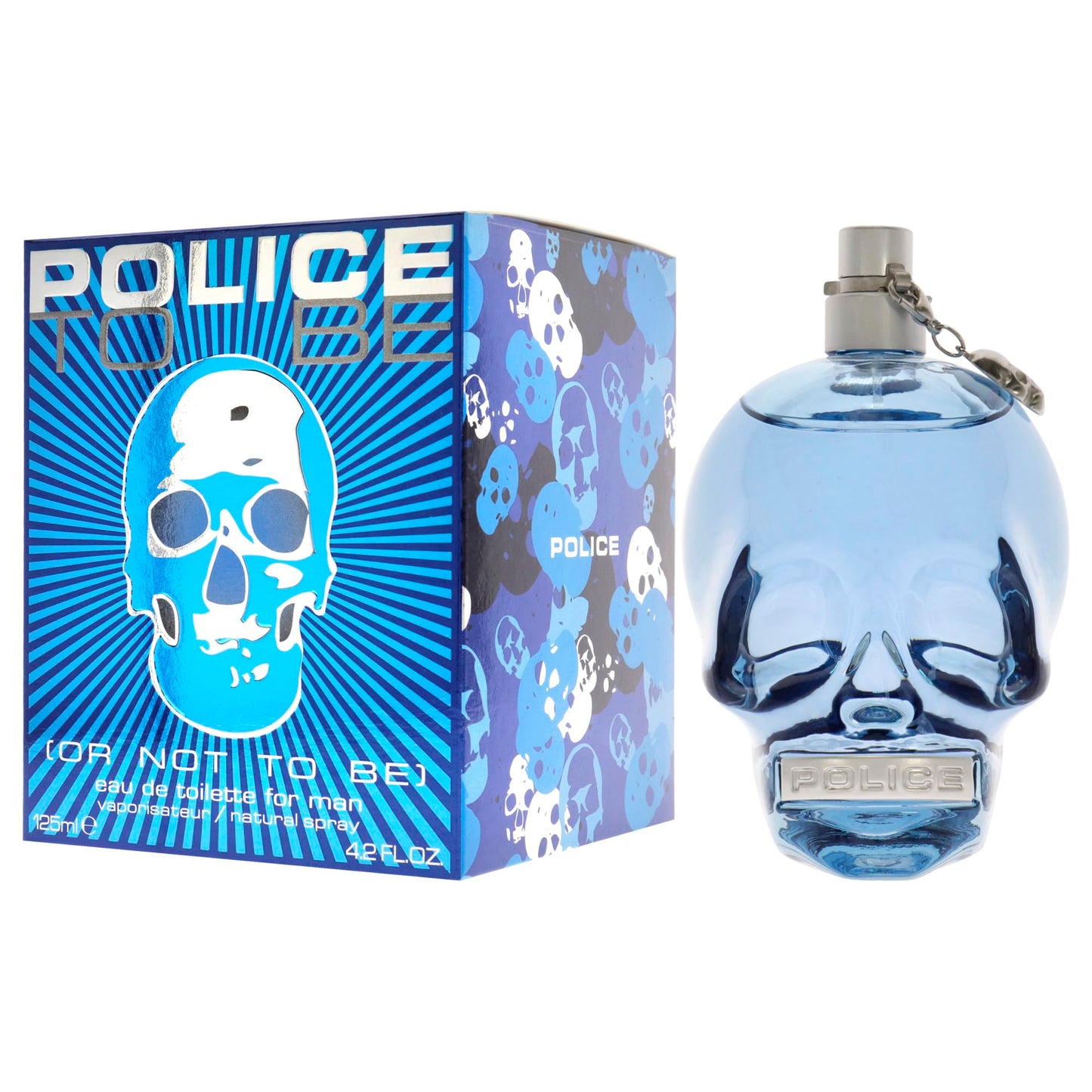 Police To Be Perfume for Men - Woody Spicy Scent - Opens with Grapefruit and Pepper - Blended with Violet Leaf, Patchouli, and Amber - for Outgoing and Strong Gentlemen - 4.2 oz EDT Spray