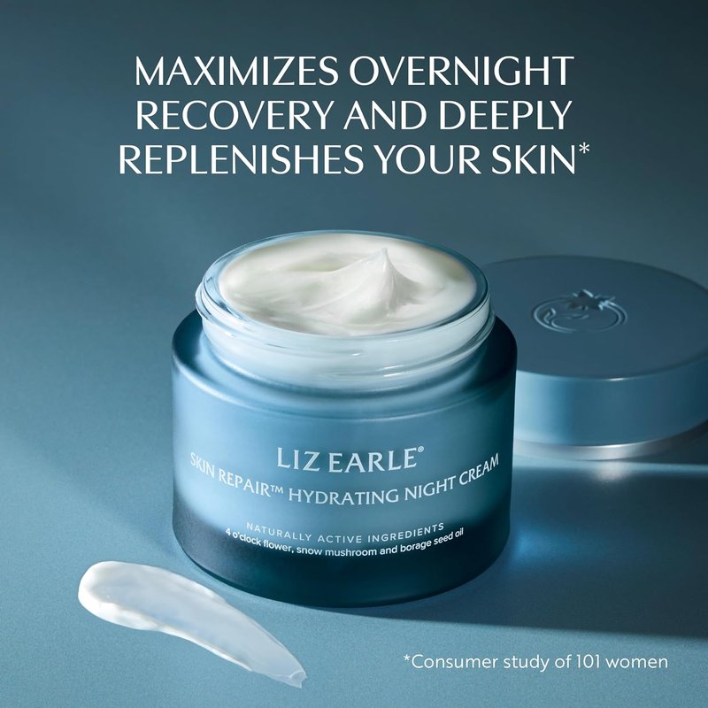 Hydrating Night Cream - Deeply Replenishing Face Moisturizer with Hyaluronic Acid & Niacinamide | 50 ml