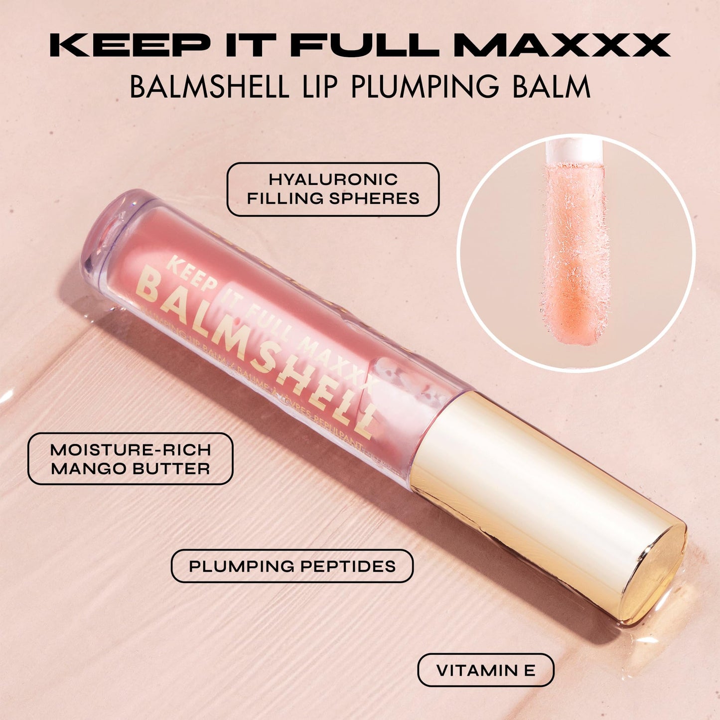 Milani Highly Rated Lash Extensions Tubing Mascara for Added Length and Lift + Keep It Full Maxxx Balmshell Lip Plumping Balm - Balmshell + Make It Last Original - Natural Finish Setting Spray 3-in-1