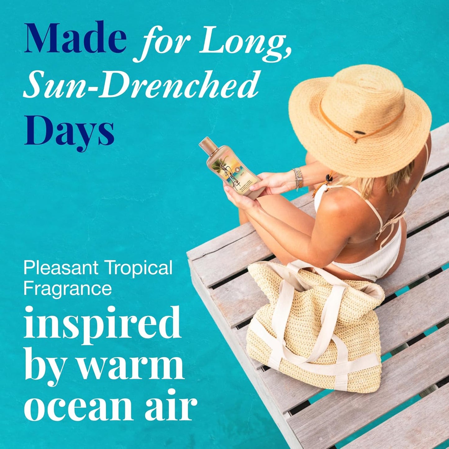 Panama Jack Sunscreen Tanning Lotion - SPF 8, Antioxidant Moisturizing Formula | 6 FL OZ (Pack of 2)