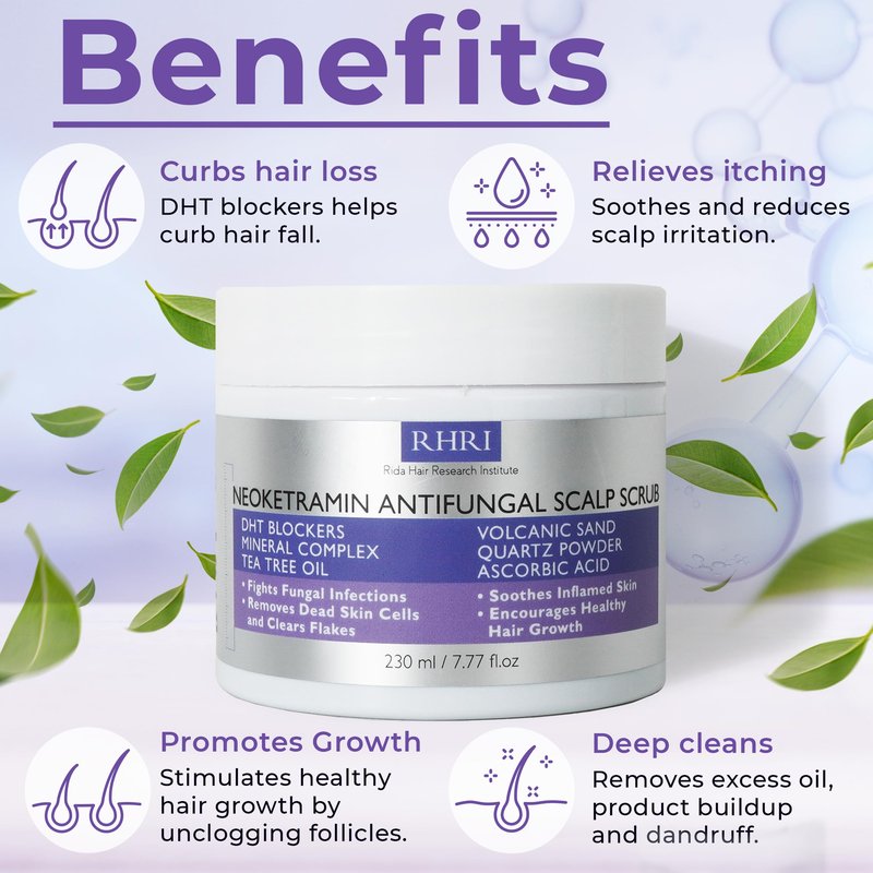 Anti Fungal Deep Conditioner for Men and Women | Scalp Treatment for Psoriasis, Dandruff, Seborrheic Dermatitis | Provides Relief from Folliculitis, Eczema, Itchy, Flaky and Dry Scalp