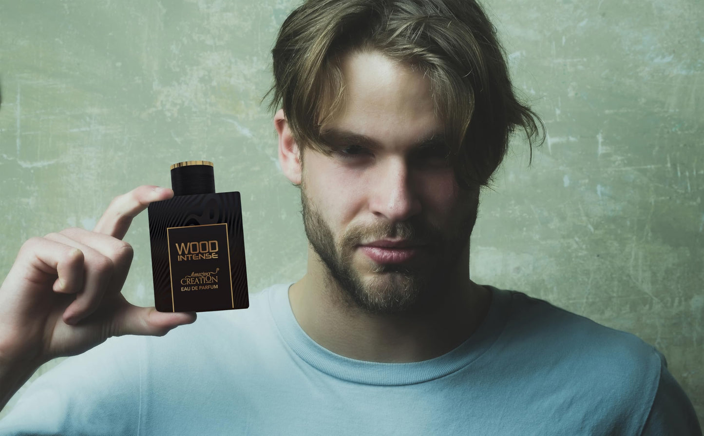 Amazing Creation Wood Intense EDP For Men, 3.4 Fl Oz / 100ml