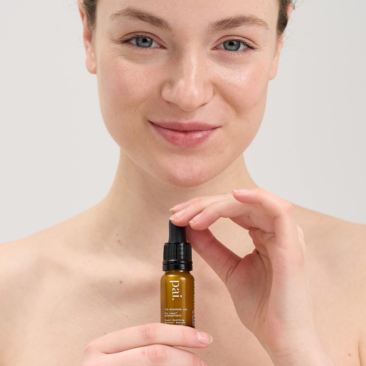 Pai Skincare - Organic Pai Labs Tri-Mushroom Super Soothing Booster | Natural, Vegan, Sensitive Skincare (0.3 fl oz | 10 ml)