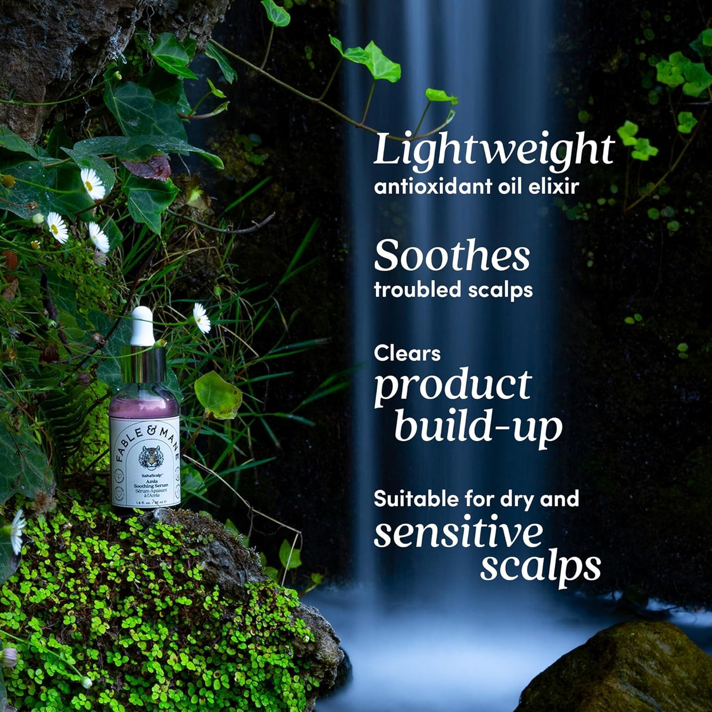 Amla Soothing Serum - Purifying Rosemary Oil Treatment for Dry, Itchy Scalps | Detox & Balance Irritation