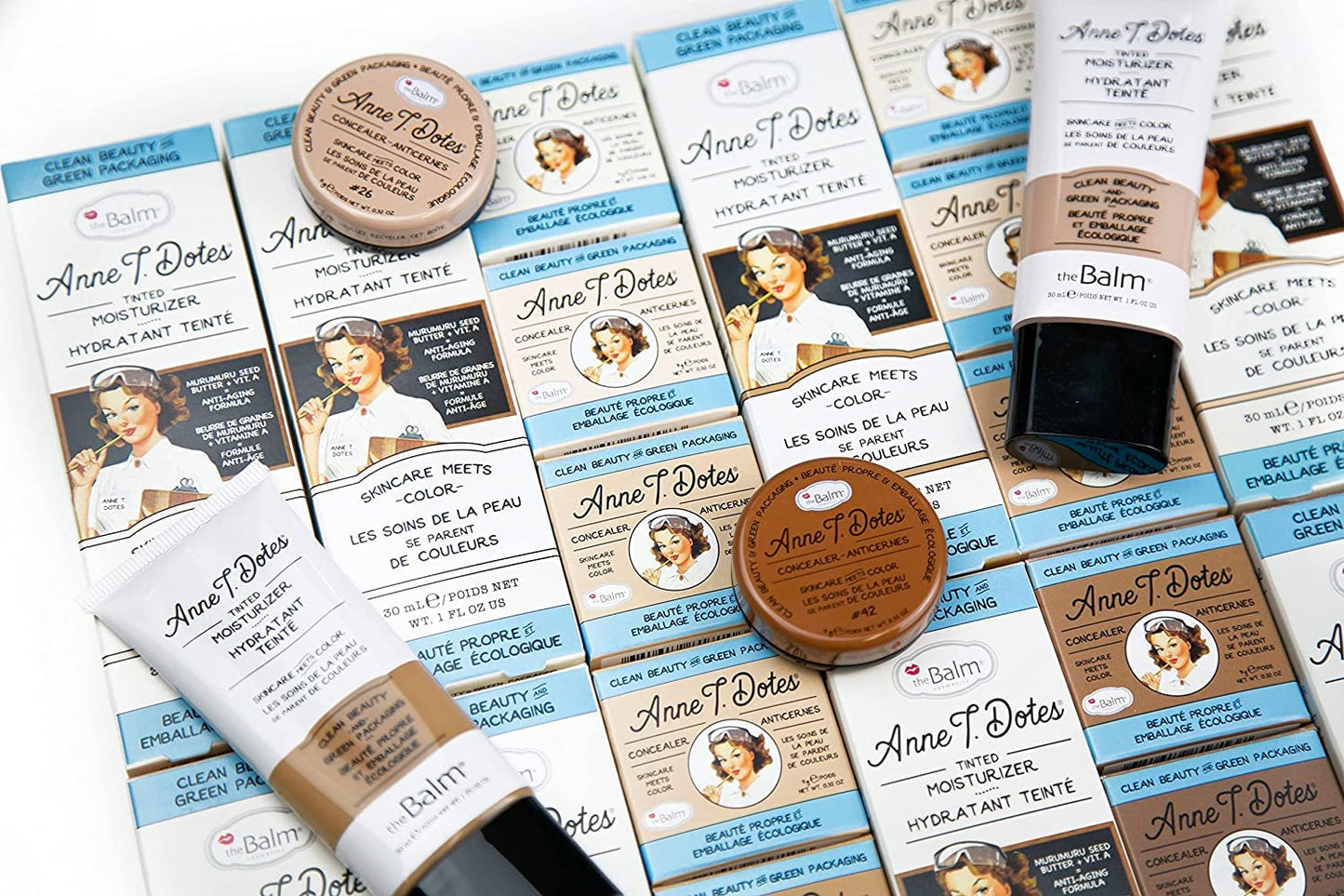 theBalm Anne T. Dotes Tinted Moisturizer & Concealer Set #26 (For Medium Skin)