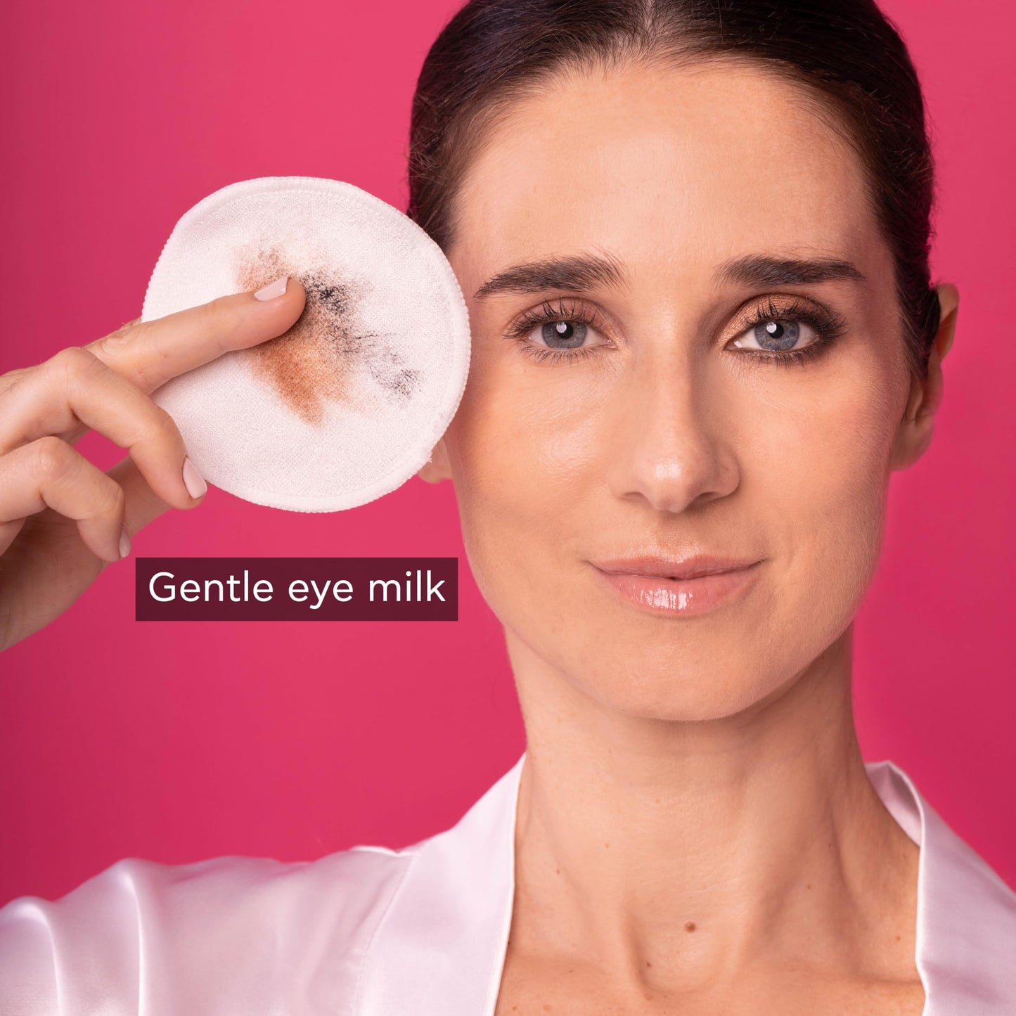 Apivita Eye Makeup Remover, Hydrating & Soothing Gentle Cleansing Milk with Linden & Honey