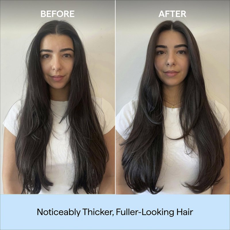 Briogeo Destined for Density Caffeine + Biotin Peptide Density Conditioner | Increases Hair Thickness and Volume for Fine or Thinning Hair | Silicone-Free | Vegan & Cruelty-Free | 8 fl oz