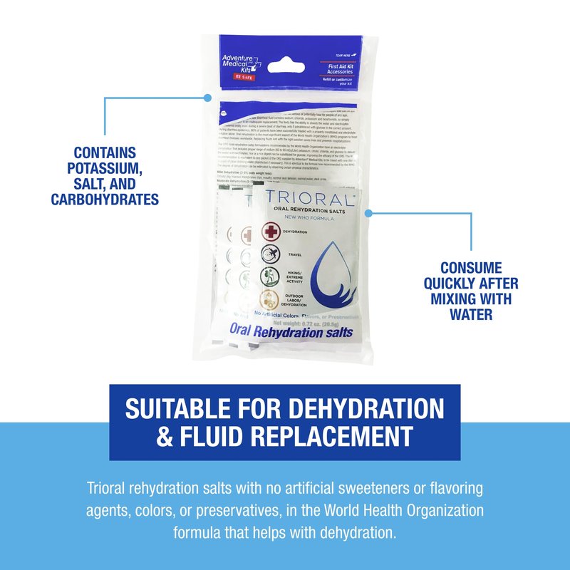 Adventure Medical Kits Oral Rehydration Salts (Pack of 2)