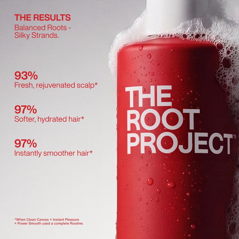 The Root Project The Power Duo Set | Includes Clean Canvas Shampoo and Instant Pleasure Conditioner | Detoxifies Scalp, Hydrates Hair | Dermatologist-Tested