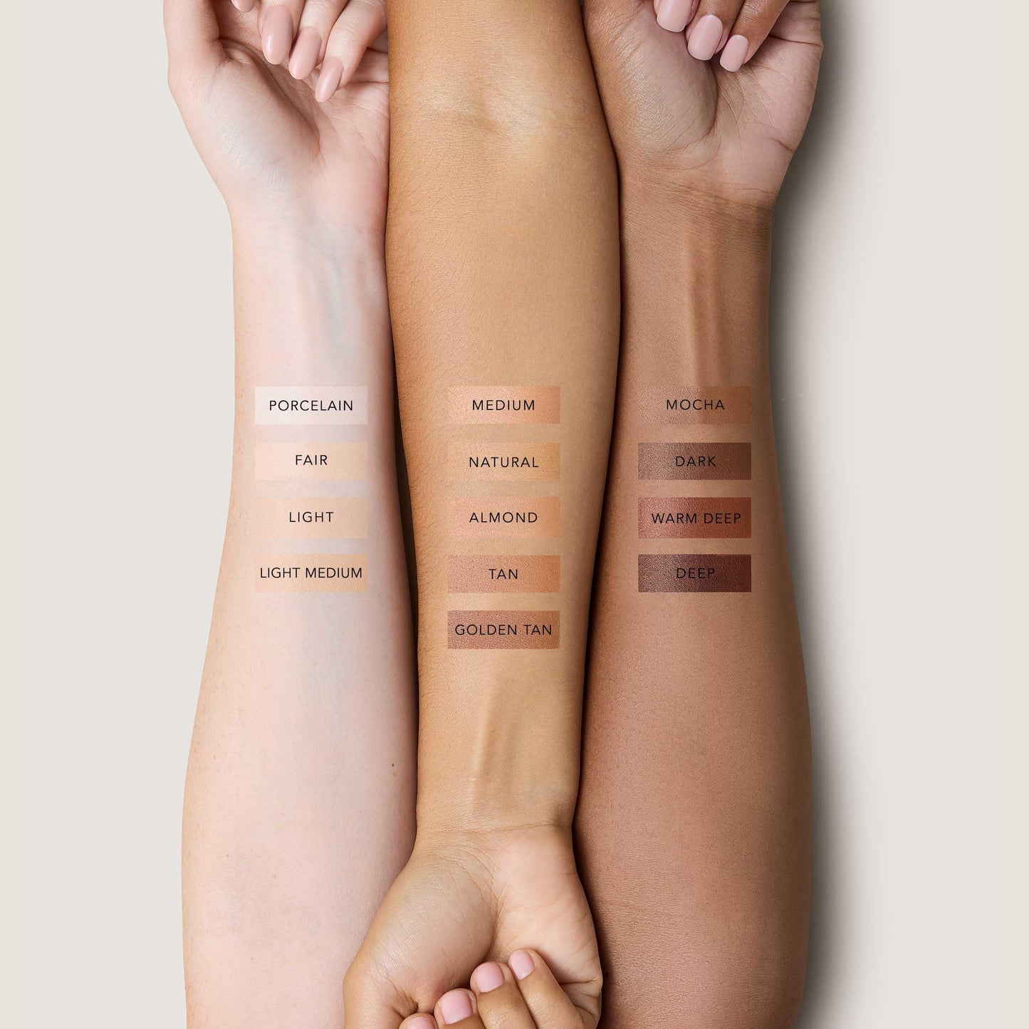 No Makeup Makeup Foundation + Brush Duo, Cream-Balm Formula Conceals, Corrects and Camouflages with Skin-Tone Adaptive Flexshade Technology, Buildable, Long-Lasting, Cruelty-Free, Vegan, Light Medium