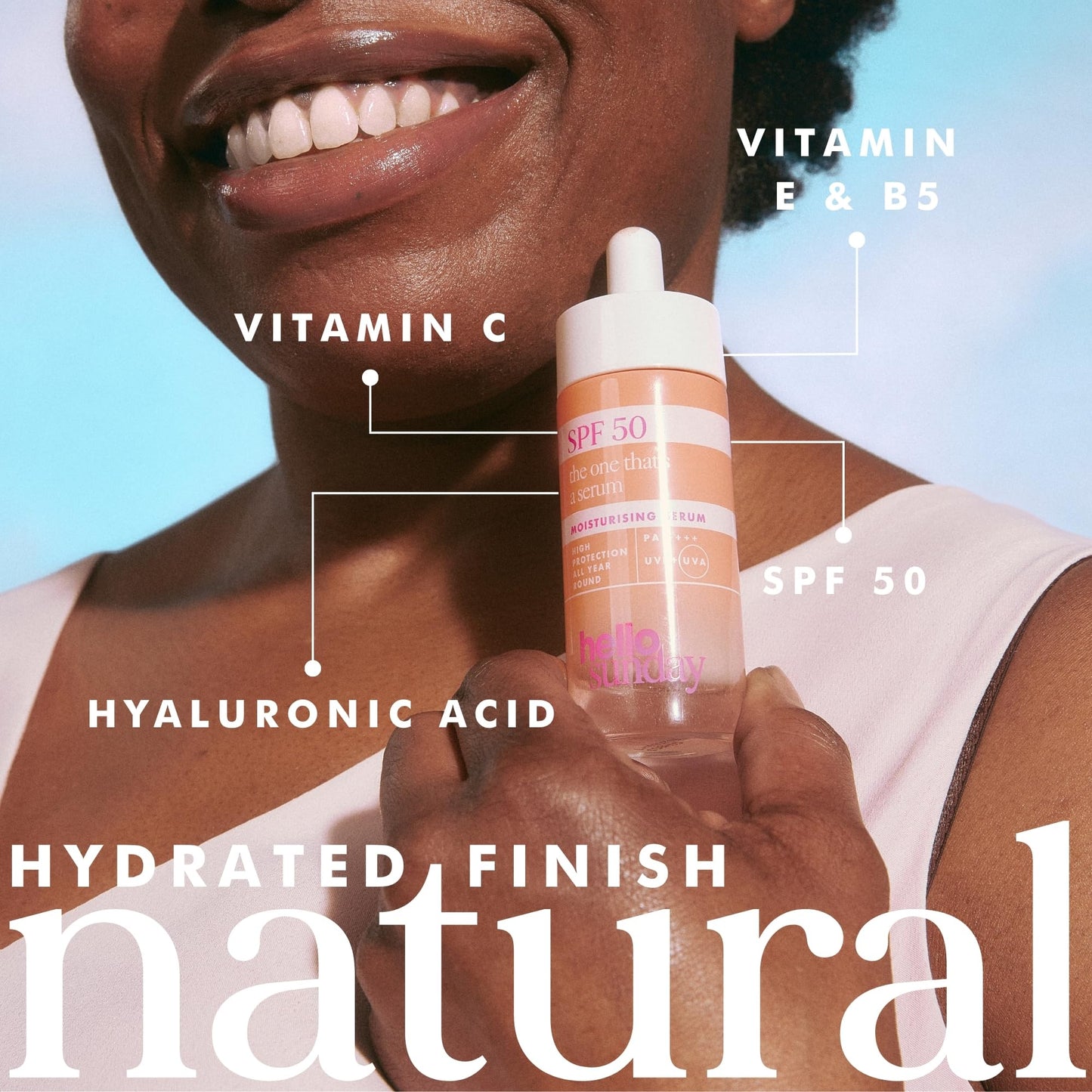 The One Thats a Serum SPF 50 by Hello Sunday for Unisex - 1.1 oz Serum