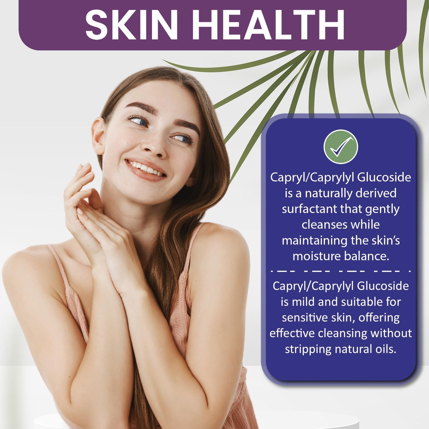 Dr Joe Lab Capryl Glucoside Liquid Surfactant - Caprylyl Natural, Plant Derived - DIY Skin Care - Shower Gels, Foaming, Body Soap, Shampoos Baby Products Face Cleansers - COCOJOJO (16 oz)
