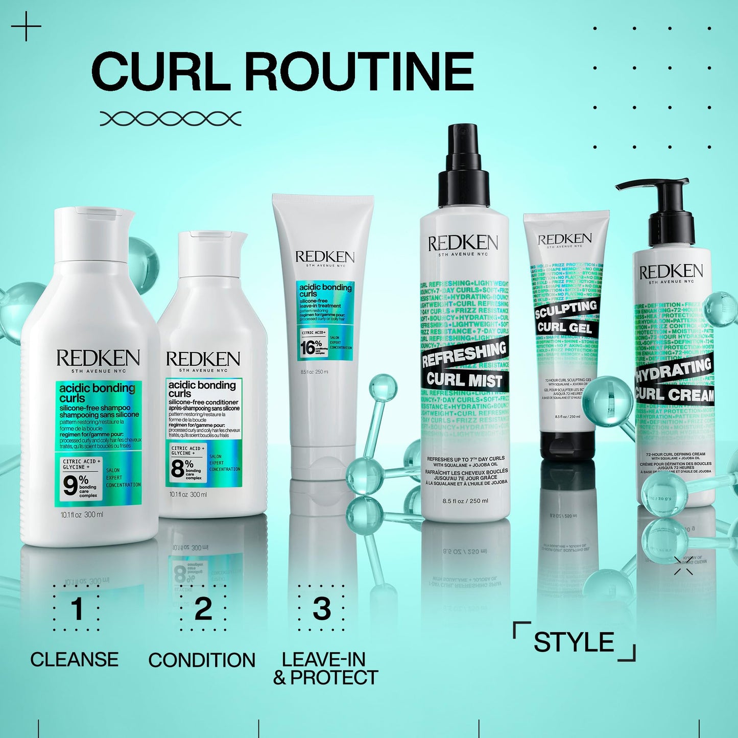 Redken Curl Refreshing Spray – For Curly & Coily Hair
