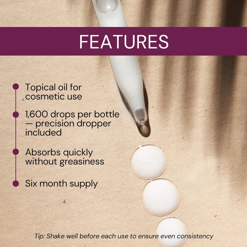 BIOLABS PRO Estri Oil - Bioidentical Natural E3 Solution - Six Month Supply - 5mg Per Dose - Topical - 2oz