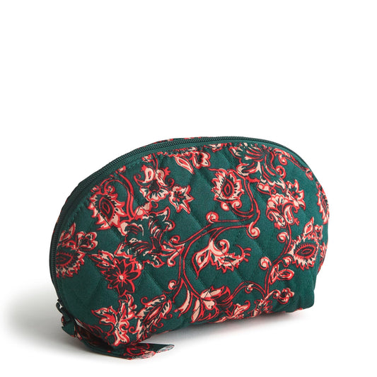 Vera Bradley Premium Cotton Mini Dome Cosmetic Makeup Bag, Bunch of Bears