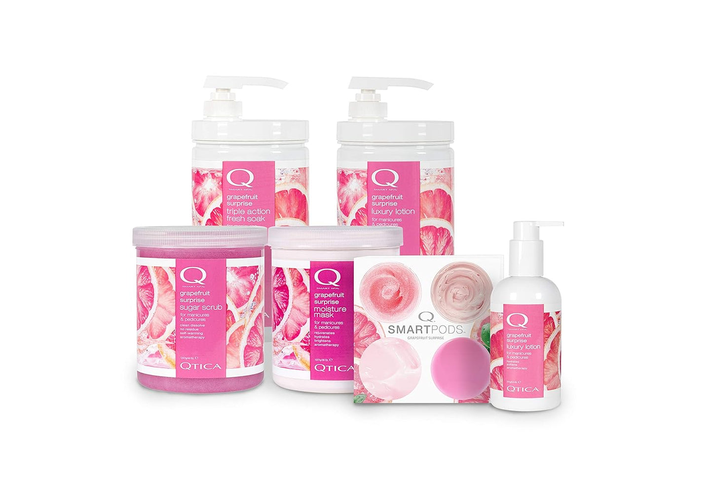 QTICA Luxury Lotion - Smart Spa Grapefruit Surprise | 34oz Hydrating Formula