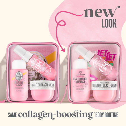 SOL DE JANEIRO Jet Set | Travel-Size Body Care Set | Tropical Fragrance