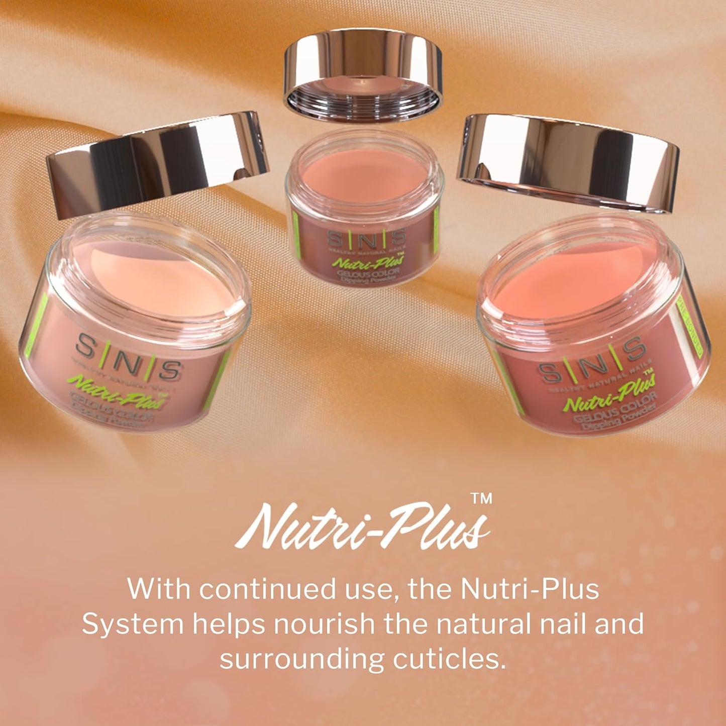 Nail Dip Powder Gelous Color - Linger In Lingerie (Pale Beige) SL19 | Long-Lasting, Low-Odor, No UV Lamp Needed, 1.5 Oz