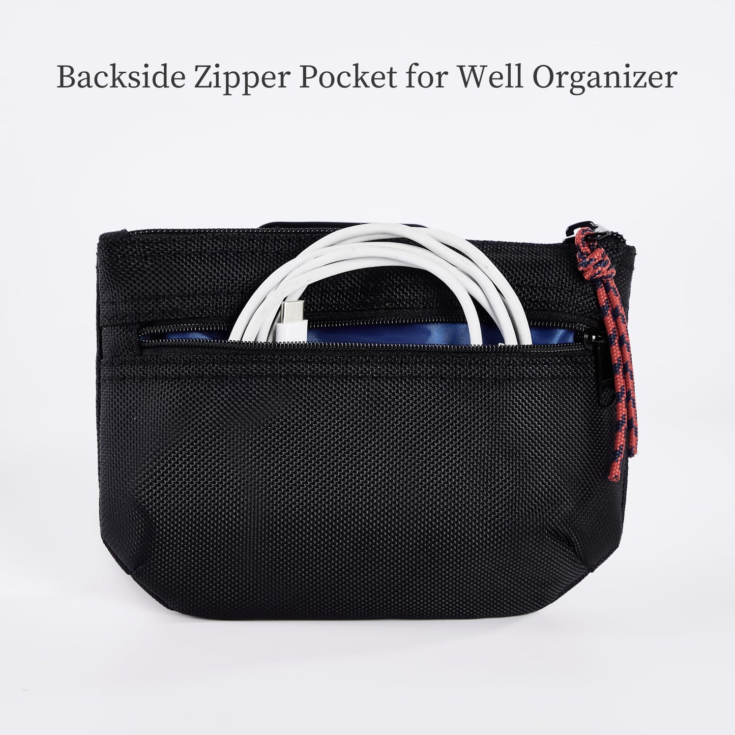 Rough Enough Small Tech Storage Pouch EDC Travel Cable Organizer