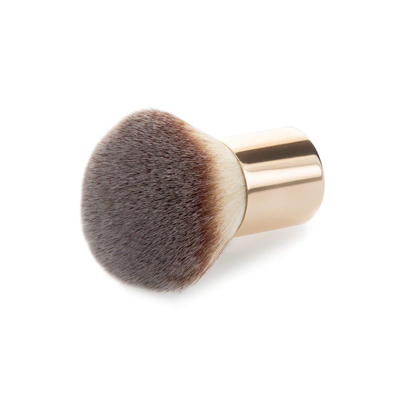 T4B Kashōki 200 Kabuki Brush Travel Mineral Powder Brush for Loose Powders with Synthetics and Taklon Bristles and Tube Makeup Case Designed for Professional Use