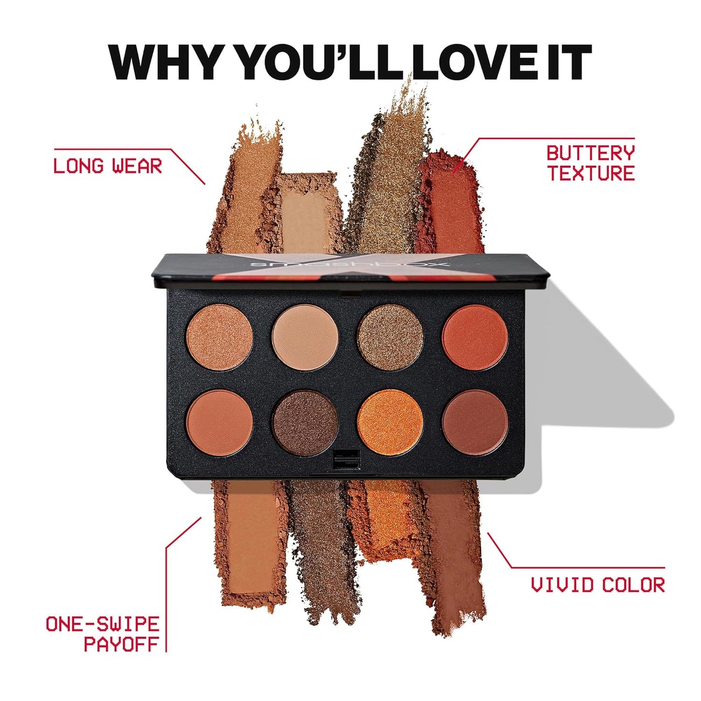 Smashbox Always On Mood Board Eye Shadow Palette - Long-Wearing High Pigment Shades | 0.24 Ounce