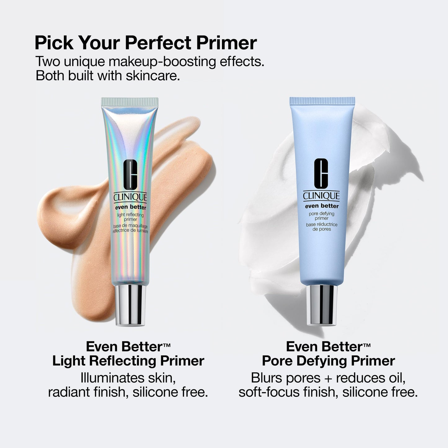 Clinique Even Better Light Reflecting Face Primer With Vitamin C + Hyaluronic Acid For All Skin Types | Hydrating, Lightweight + Illuminating Finish, 0.5 Fl Oz