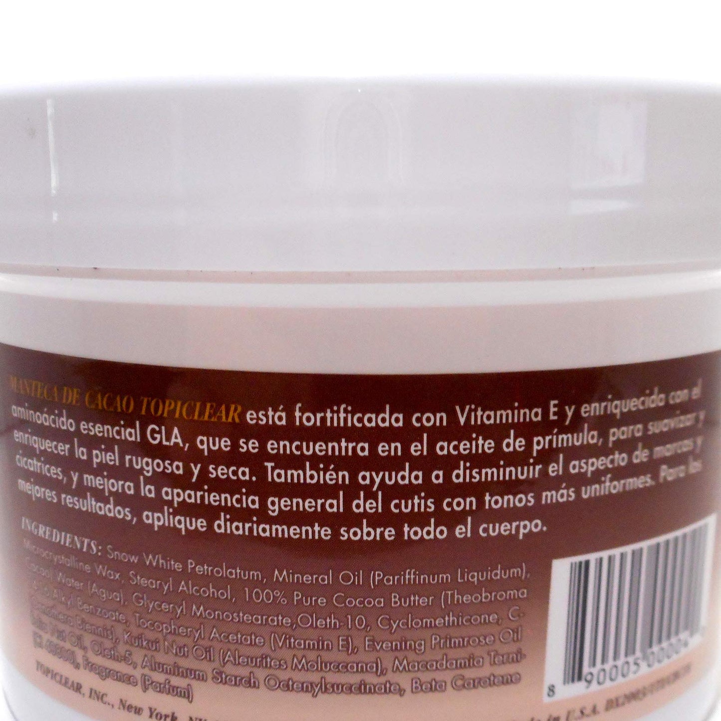 Topiclear Cocoa Butter Creme 18oz Jar