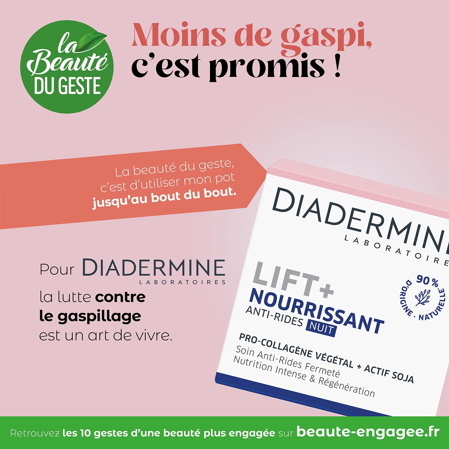 Diadermine Lift+ Nutrition Regenerating Anti-Wrinkle Night Cream with Pro-Collagen & Pro-Lipids 50ml by Diadermine