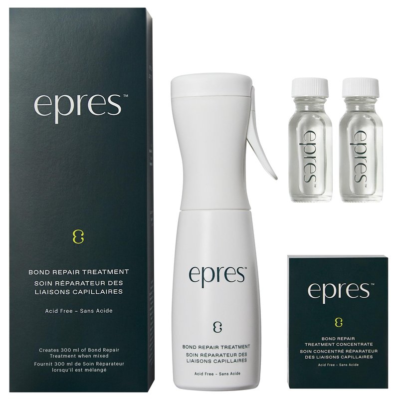 Epres Bond Repair Treatment Kit + Refill (2 x 15ml) | Bonding Treatment for Damaged Hair | Repair, Strengthen & Nourish | For All Hair Types, Textures & Extensions