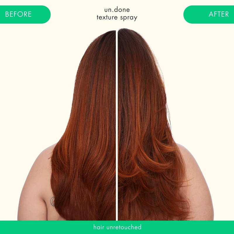 Amika Un.Done Volume & Matte Texture Spray - Lightweight Hair Styling Spray for Effortless Texture