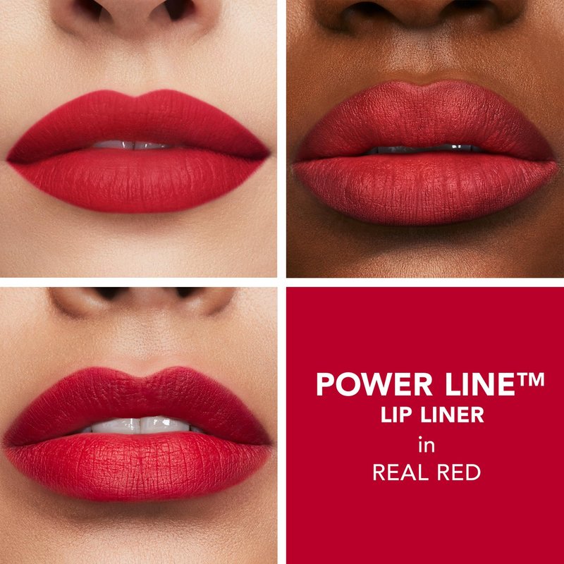 BUXOM Power Line Plumping Lip Liner, Real Red