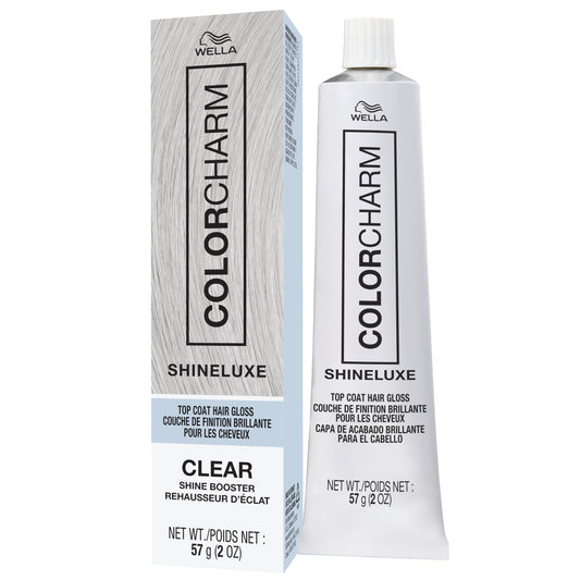 COLORCHARM ShineLuxe Top Coat Hair Gloss | Clear Shine Booster | 2 oz.