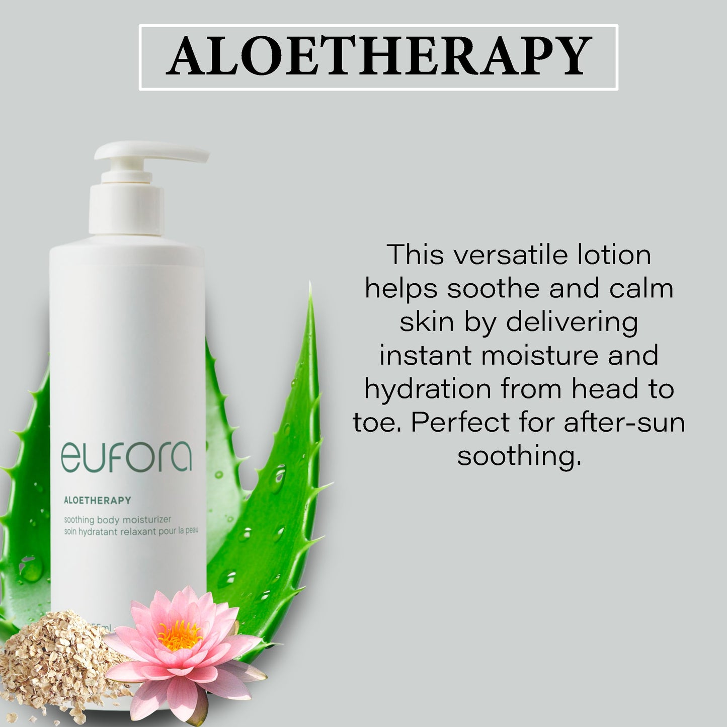 Eufora Aloetherapy Soothing Body Moisturizer 12 Oz