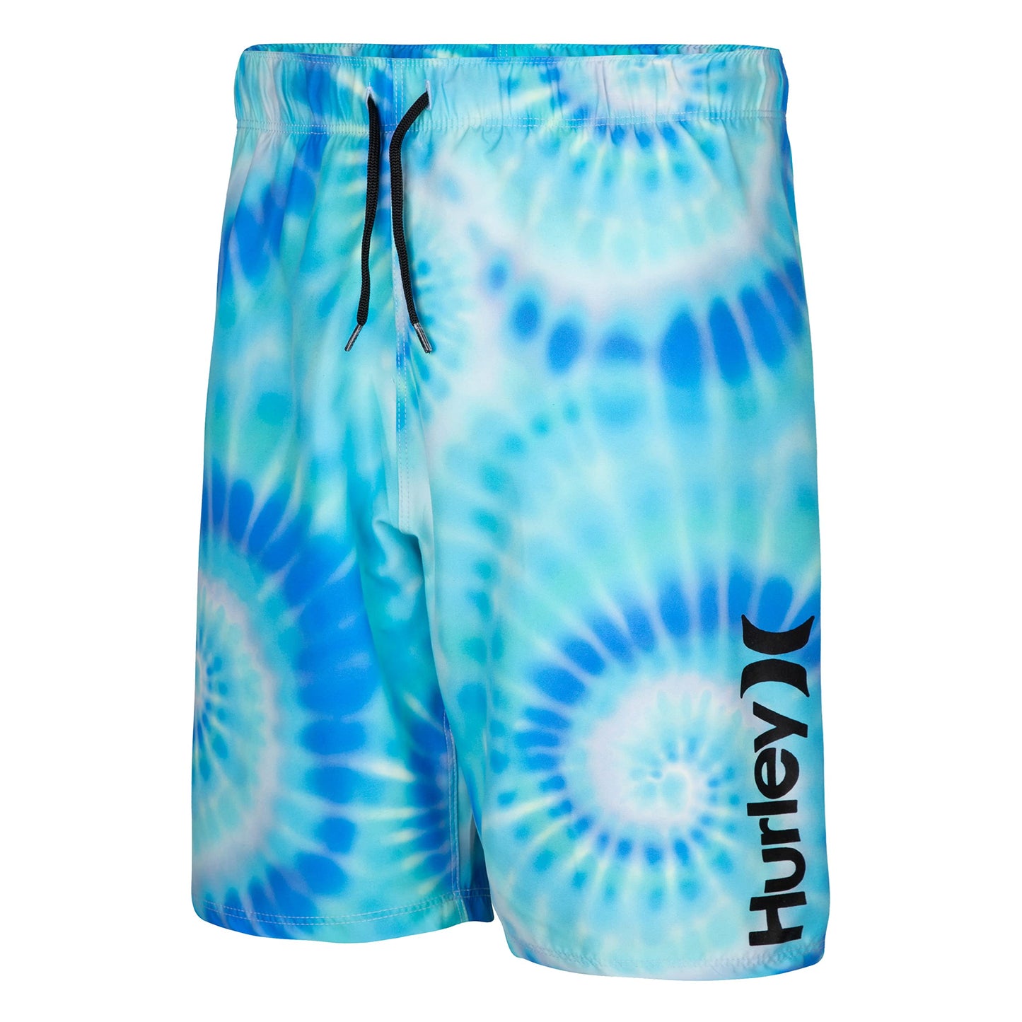 Hurley Boys Pull On Swim Trunks, Blue Tie Dye, S