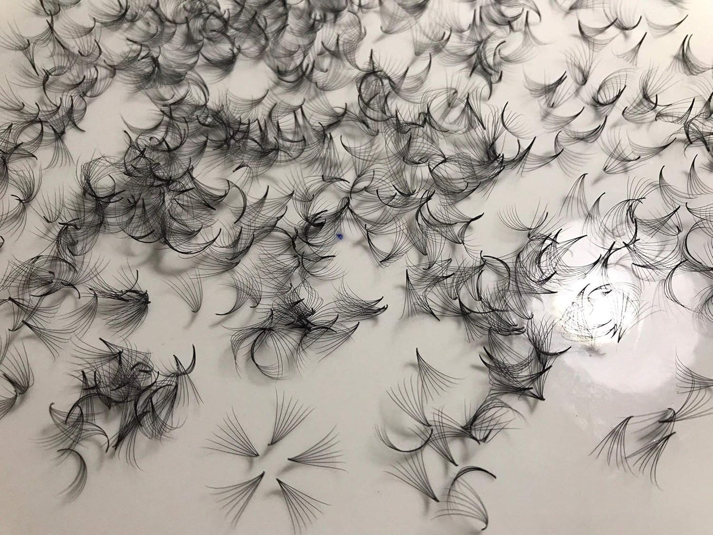 7D Premade Fan Lashes for Eyelash Extensions - C Curl & D Curl, 0.07 Thickness, Length 10mm-15mm