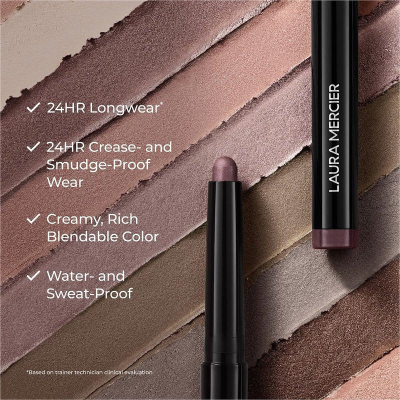 Laura Mercier Caviar Stick Cream Eyeshadow - Long-Lasting Waterproof Formula, Shimmer & Matte Finishes | 24HR Wear, Rich Color