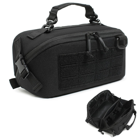 Katadem Tactical Pouch for Men with Wide Open Design - Travel Toiletry Organizer Tactical Storage Organizer for Gadget Gear,Admin Pouch EDC Military Tool Molle Pouches
