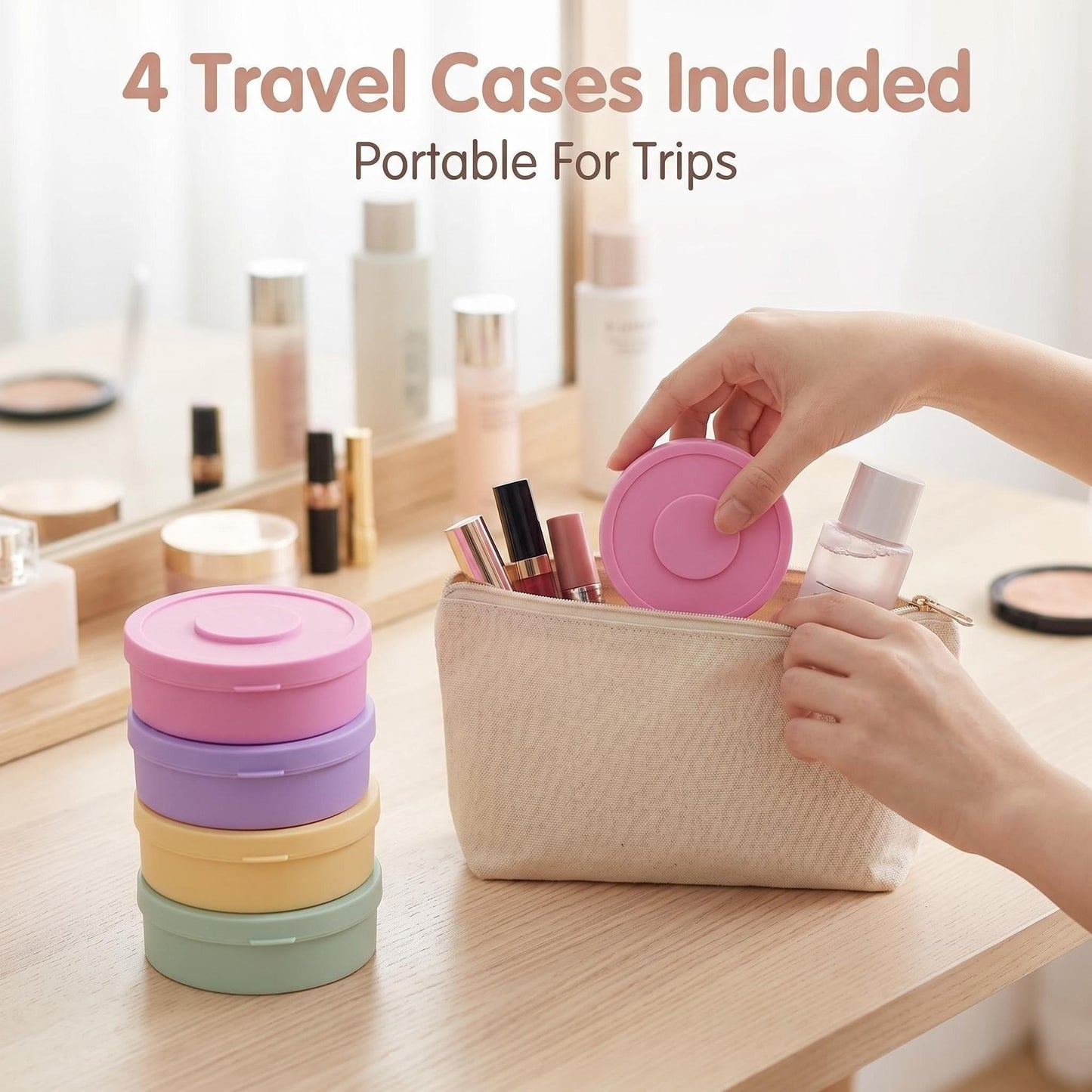 Compressed Facial Sponges BS-MALL 80 Count,Reusable Face Cleansing Pads,Gentle Exfoliating Sponges for Makeup Removal, Deep Cleansing, Dead Skin Removal,Travel-Friendly Spa Skincare Sponges