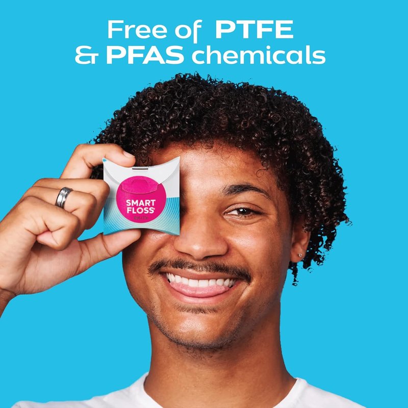 DrTung's Natural Dental Floss - PTFE & PFAS Free, Gentle on Gums | Cardamom Flavor (Pack of 3)