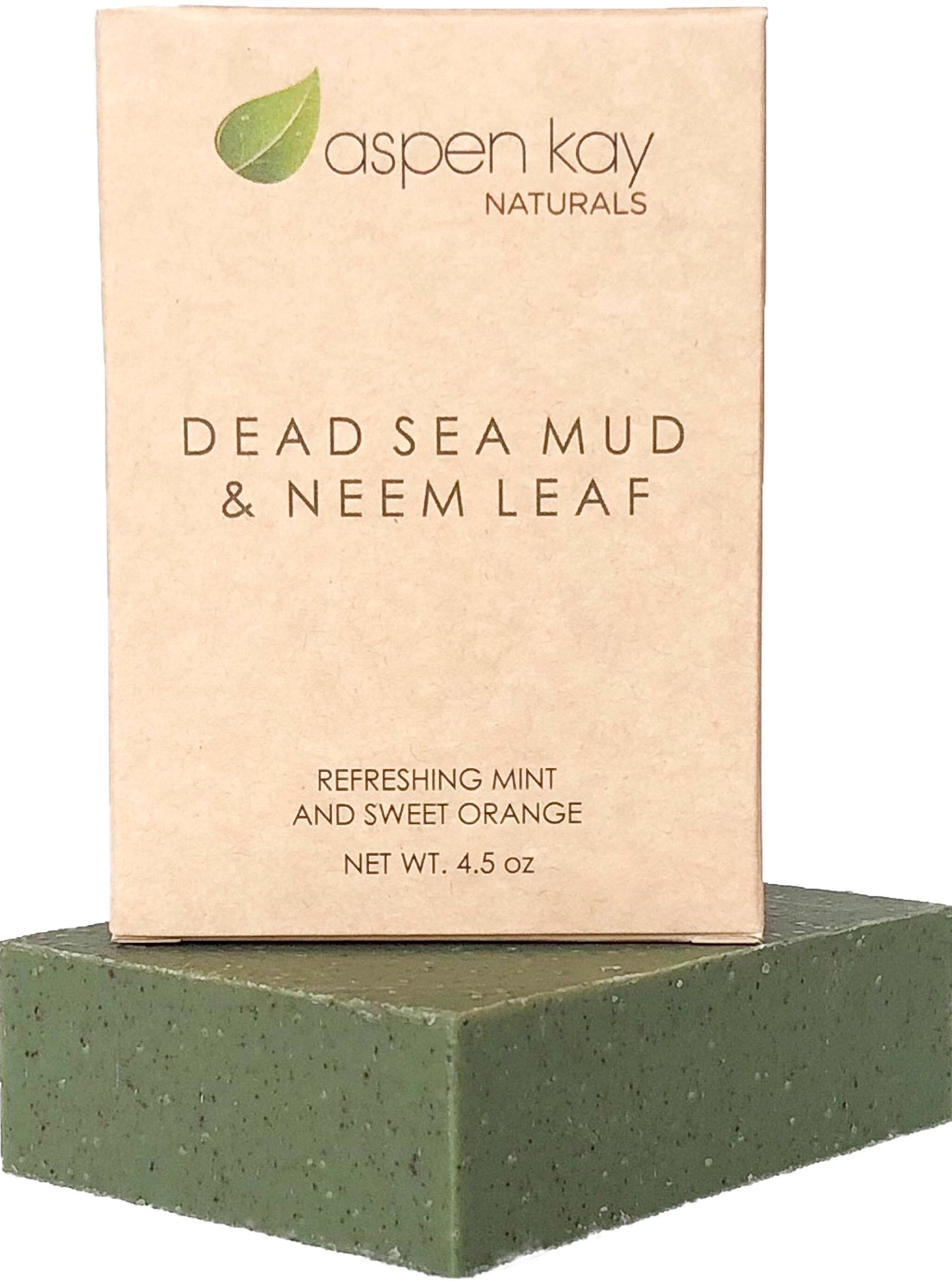 Aspen Kay Naturals Soap Set - Made with Natural and Organic Ingredients. Gentle Soap. 1 Arnica & Mint - 1 Calamine Soap – 1 Neem Soap - 4.5oz Bar