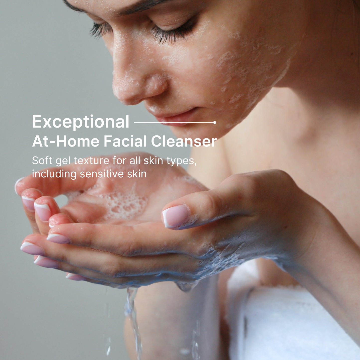 INNOAESTHETICS Soft Cleanser, Professional-Grade Purifying Gel, pH Balanced Daily Face Cleanser for Sensitive Skin, Formula 2712