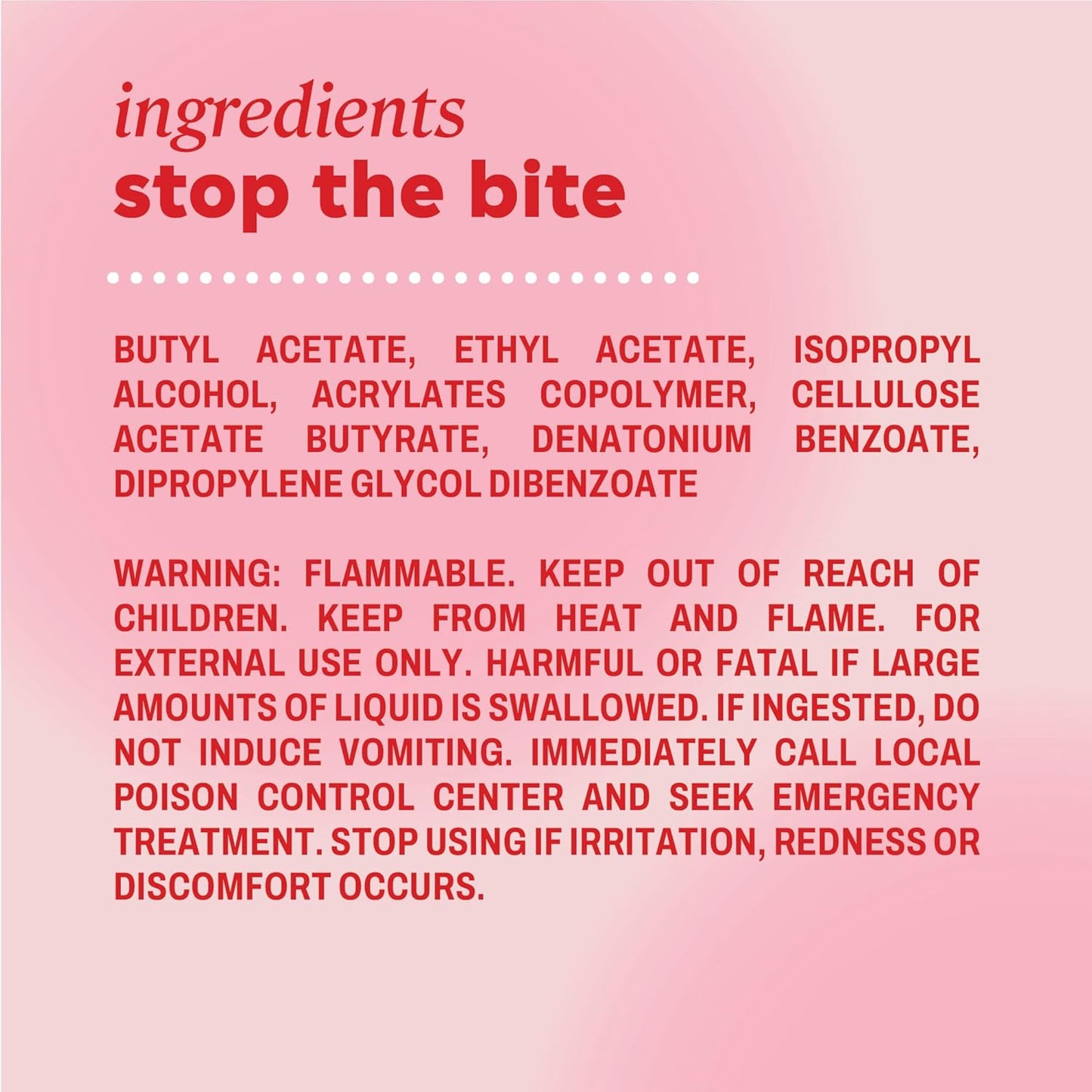 Onyx Stop The Bite Nail Biting Prevention Polish - 0.5 Fl Oz | Effective Deterrent for Thumb Sucking