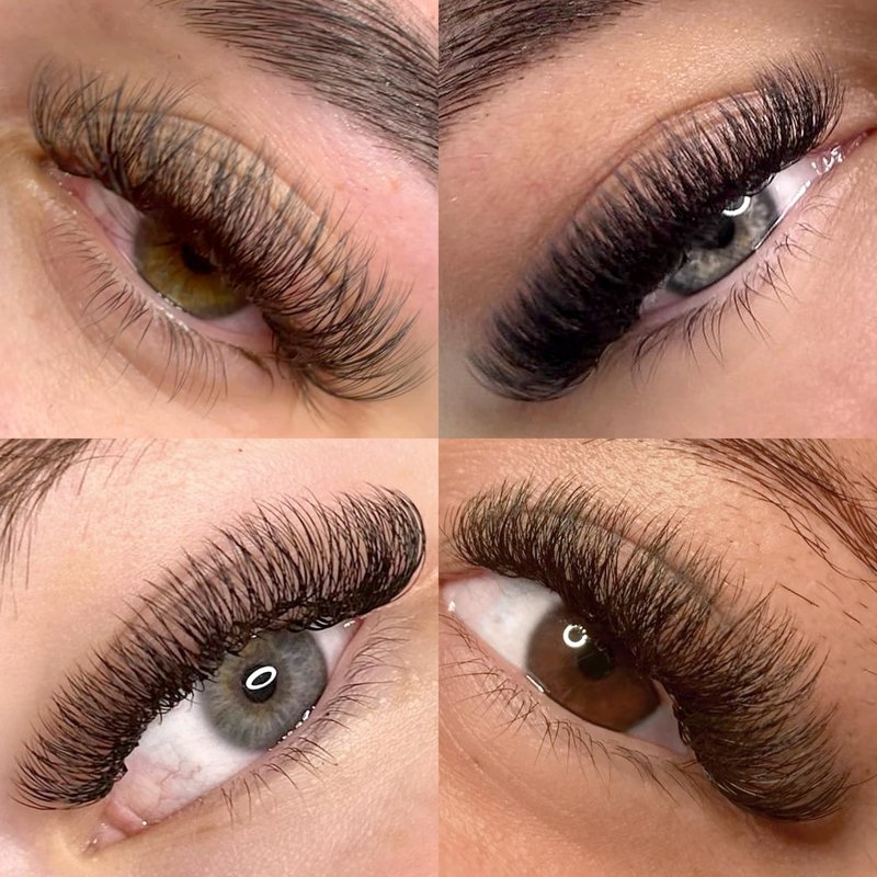 ABONNIE 800 Premade Fans Eyelash Extensions 3D 9mm Mix Premade Lash Fans 0.07 Thickness D Curl Lash Extensions HandmadeVolume Lash Extensions (Short Stem 3D 0.07-D 9mm)