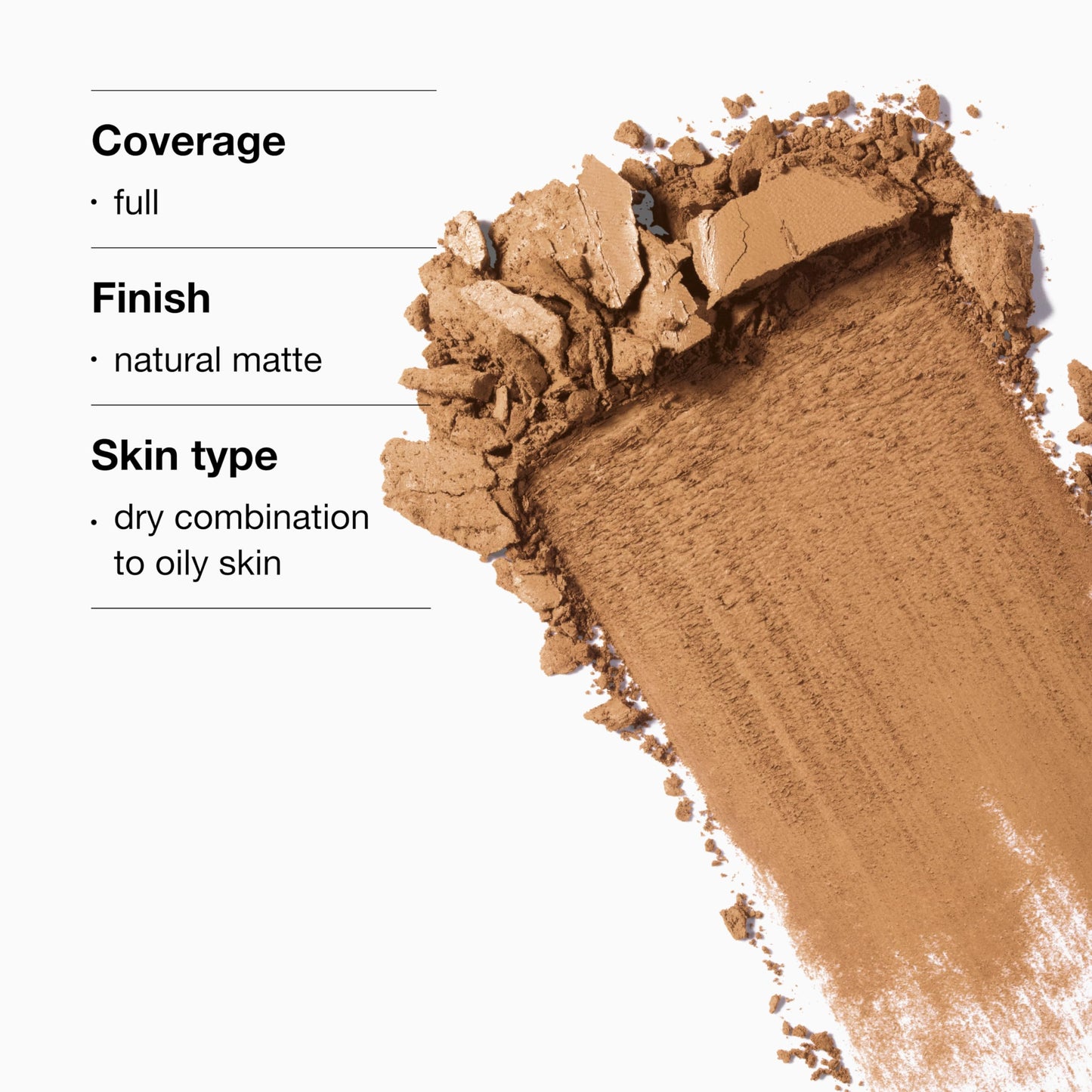 Clinique Beyond Perfecting Powder Lightweight Full Coverage Foundation + Concealer For Dry Combination to Oily Skin Types, Ivory, 0.51 Ounce